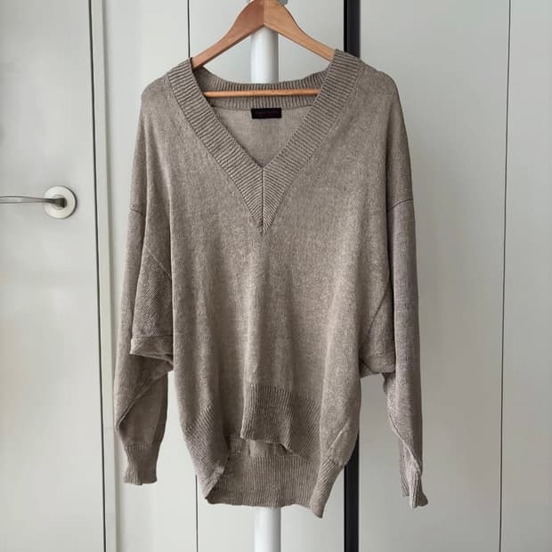 Linen Silk Veil Knit