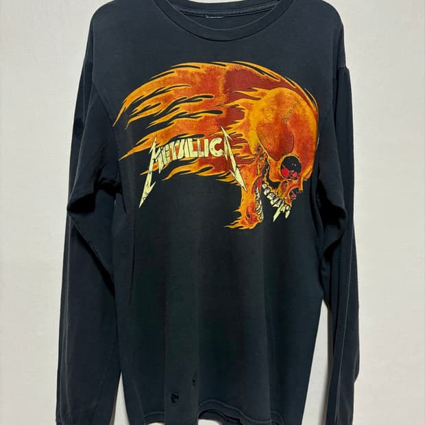 [M-L] 00‘s Metallica Pushead 롱슬리브