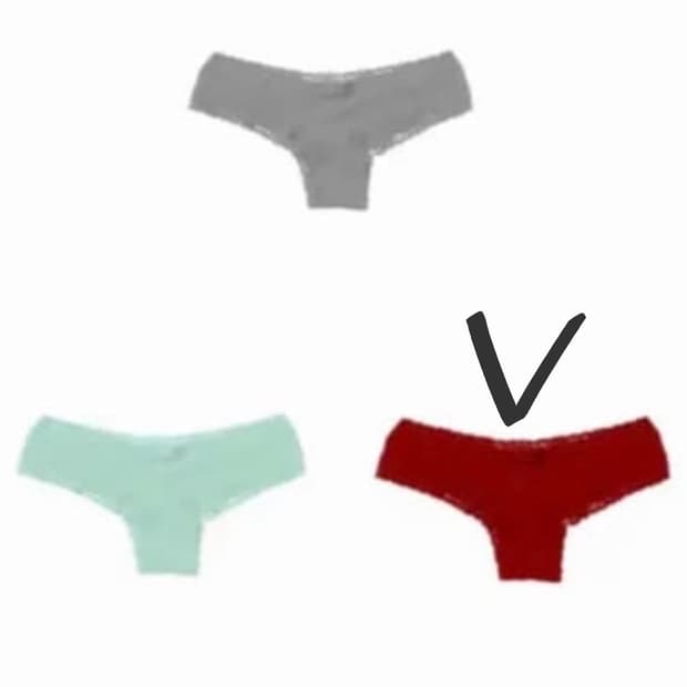 새상품) 오도어 ODOR Romance panty RED 2