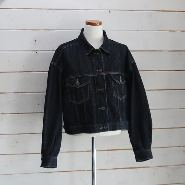 GU 크롬 데님 트러커 자켓 (여성용 XL)