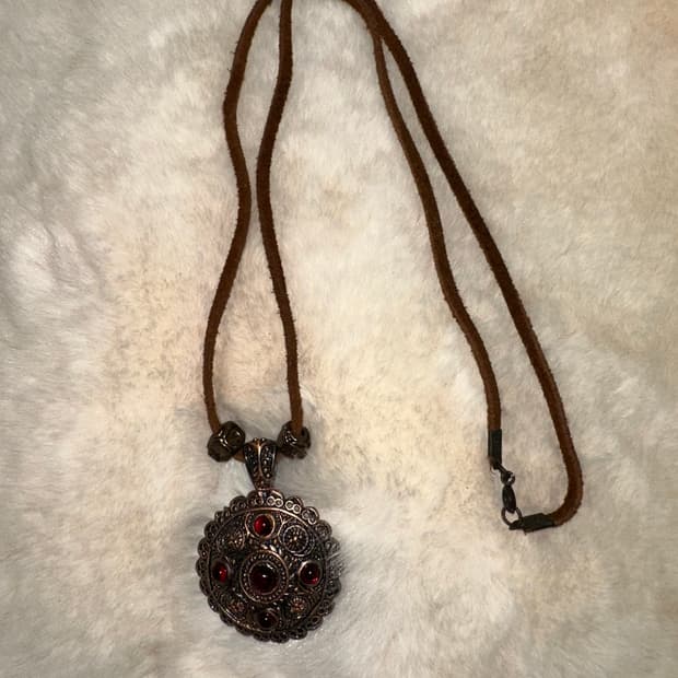 오리엔탈 고스펑크 빈티지 목걸이
