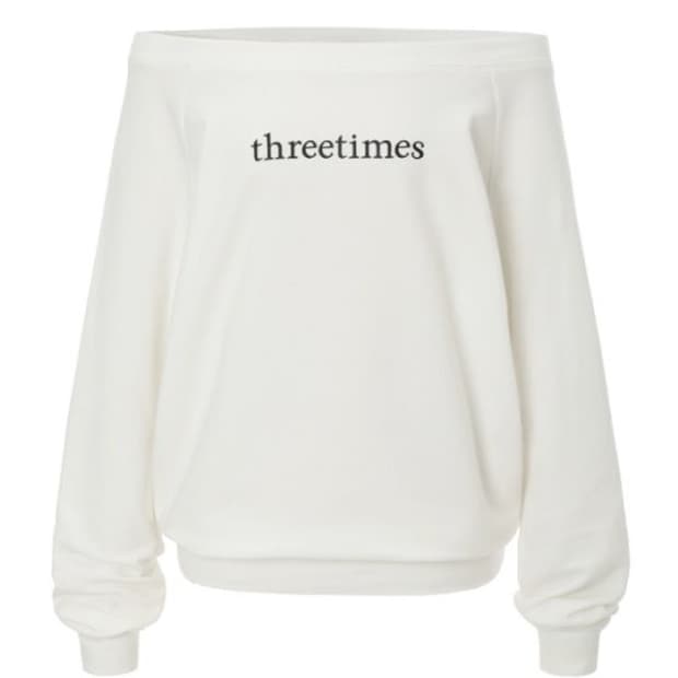 쓰리타임즈 오프 티셔츠 M 새상품