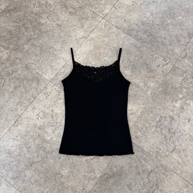 Michel klein 블랙 레이스 슬리브리스 #csz304