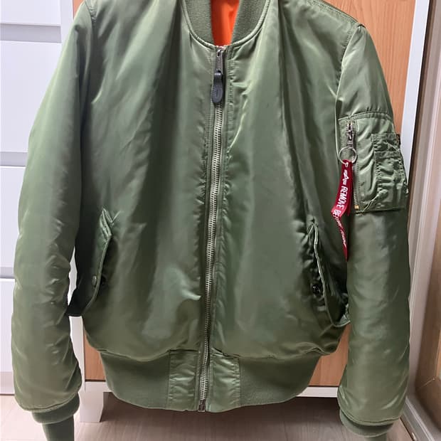 알파인더스트리 ma-1 세이지 M 레귤러핏