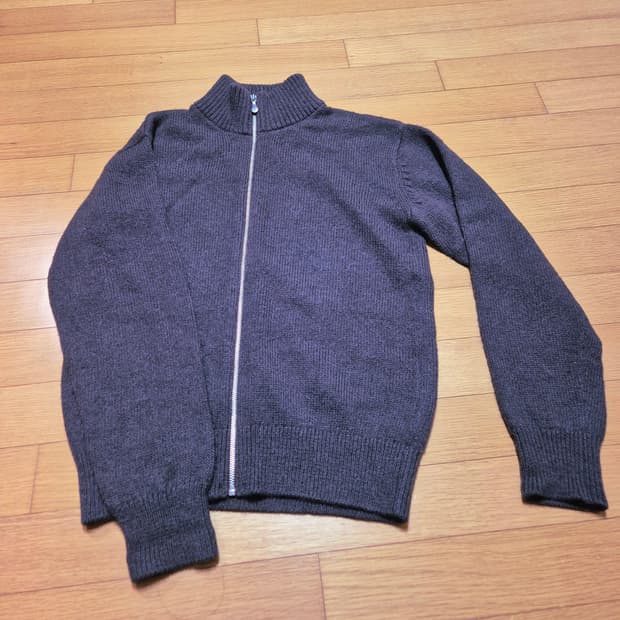 폴스미스 일본제 울 집업 니트