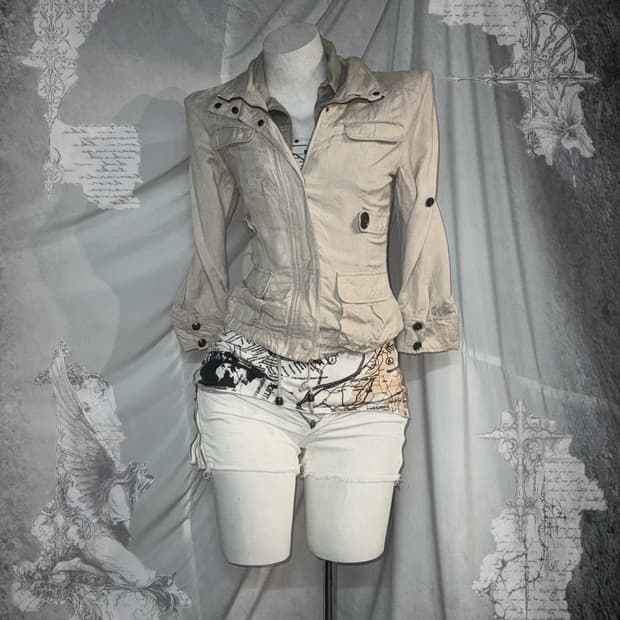 화이트 00‘s 와투케 Y2k 코디세트 