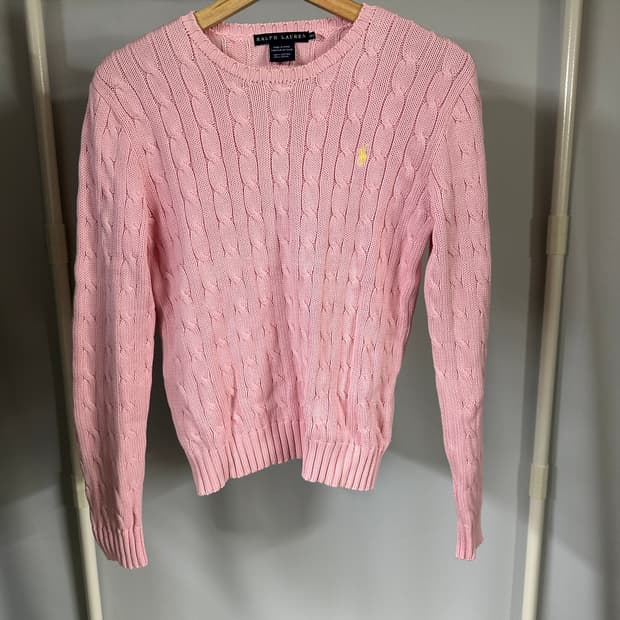 랄프로렌 케이블 니트