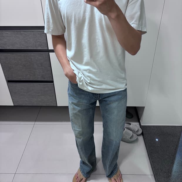 28 브랜디드 1751 BROKEN SUMMER JEANS [WIDE F