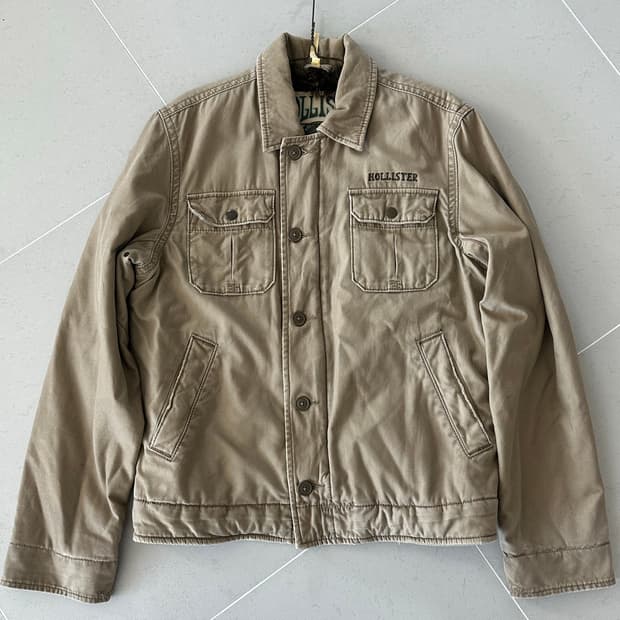 홀리스터 양털 자켓