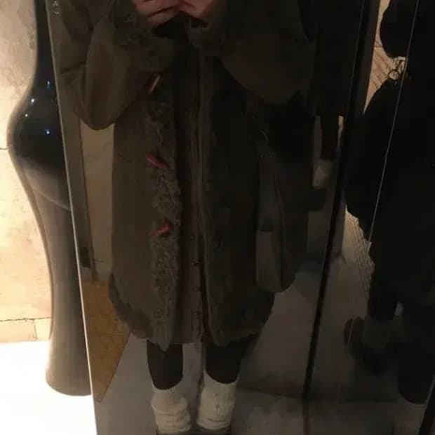 모리걸 빈티지 그런지 페어리 큐빈티지 롱코트 샵 502 파우닝 133