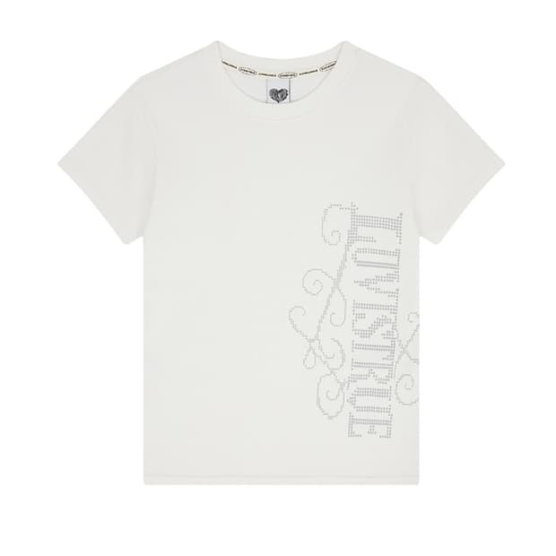 EL LUVISTRUE LOGO TEE(WHITE)