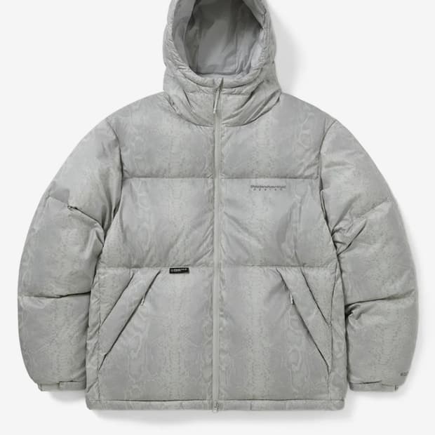 디스이즈네버댓 PERTEX Puffer Down Jacket 뱀피 패딩