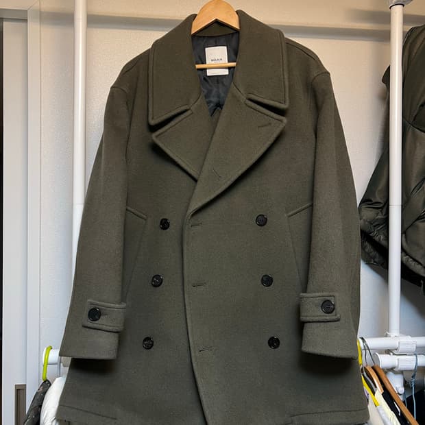 벨리에 오버사이즈 코트 