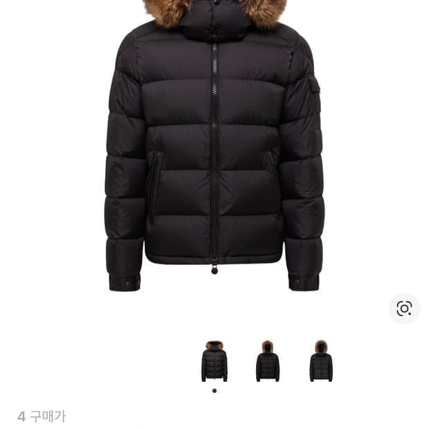 몽클레어 마야프 / 4 / 실착6회 / 블랙