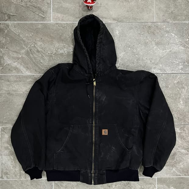(L) 칼하트 후드 덕 액티브 자켓 J130 BLK 블랙