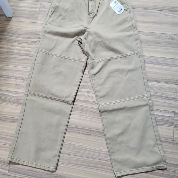 에잇세컨즈가먼트다잉팬츠바지베이지
