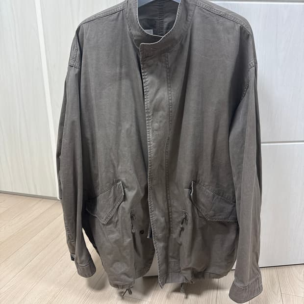 해칭룸 숏 모즈파카 머드브라운 4사이즈