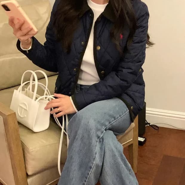 POLO 폴로 보이즈 퀼팅패딩