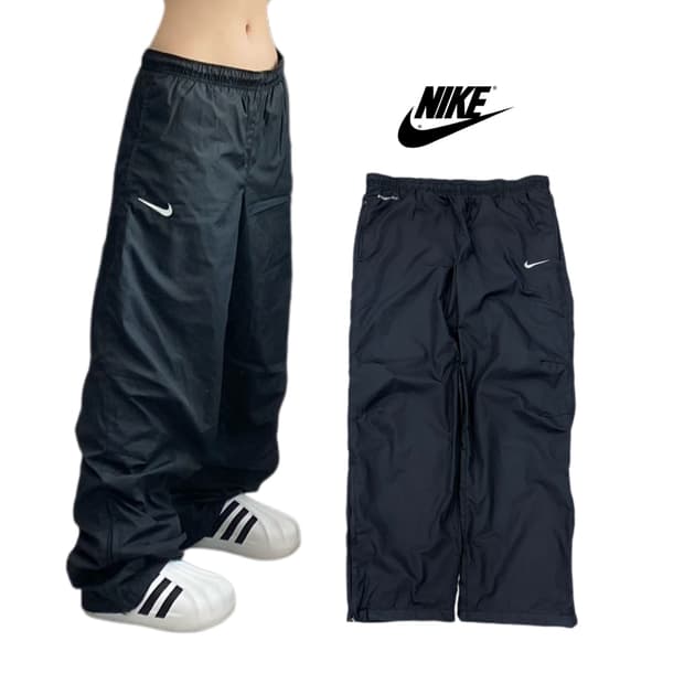 나이키 스우시 올드스쿨 바람막이 트랙팬츠