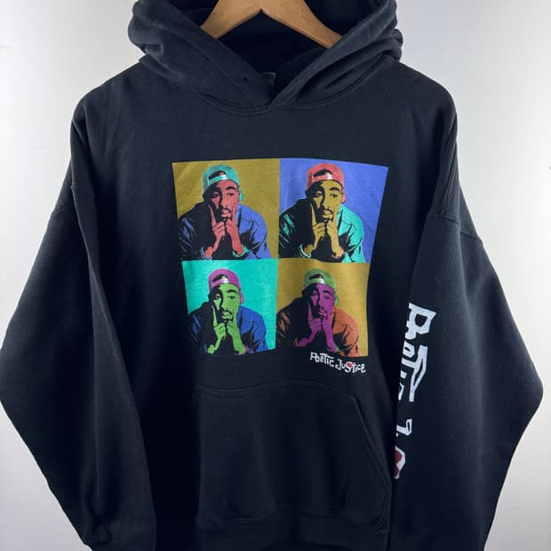 포에틱저스티스 투팍 후드티2143