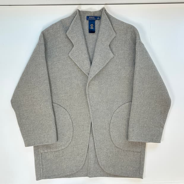 폴로랄프로렌 울 핸드메이드 미들코트 자켓