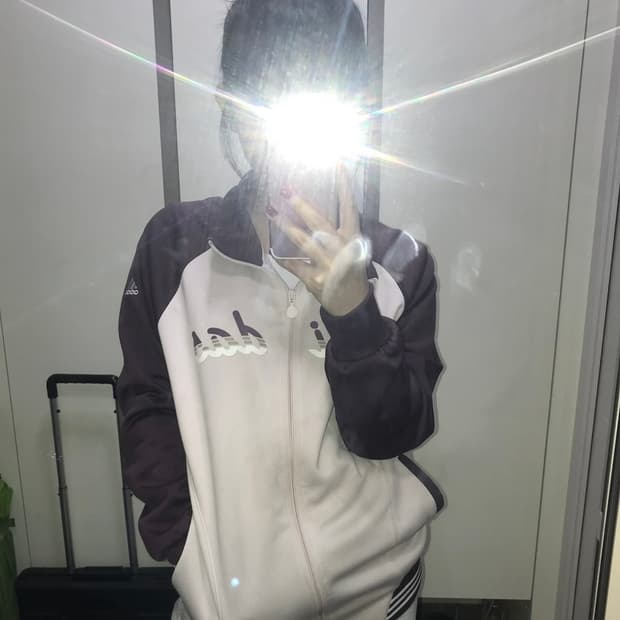 희귀매물) 아디다스 일본판 빈티지 져지 베이비핑크