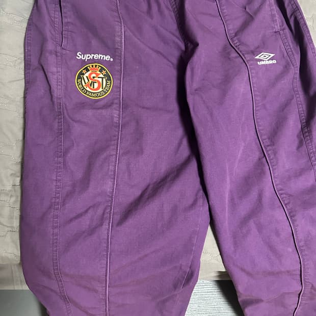슈프림 26ss 코튼 립스탁 팬츠 M