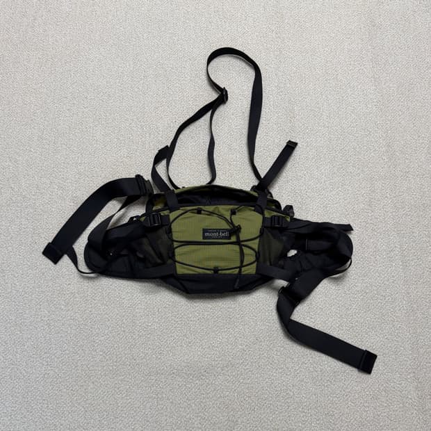 몽벨 90s 웨이스트백