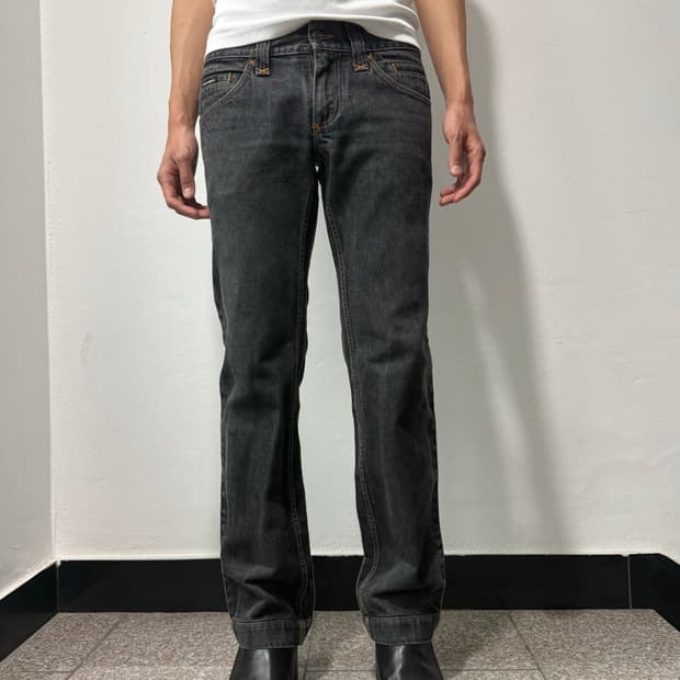 Dolce&Gabbana 00s straight plate jeans