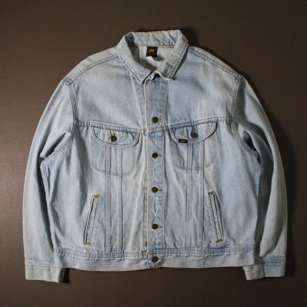 90s Lee Hard Rock Cafe Chicago 데님자켓 L015