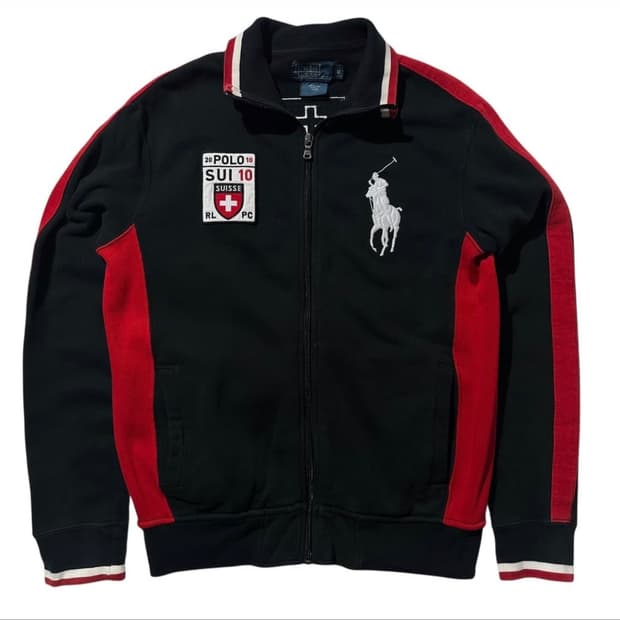 폴로 빅포니 스위스 레이싱 집업(구매글)