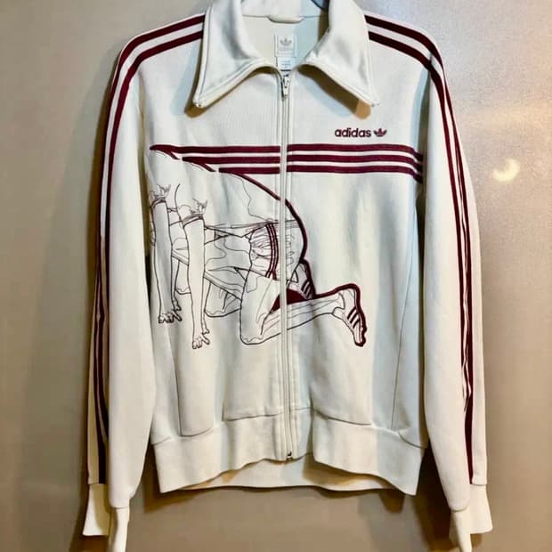 Adidas아디다스 00,s 러닝자수 져지 M