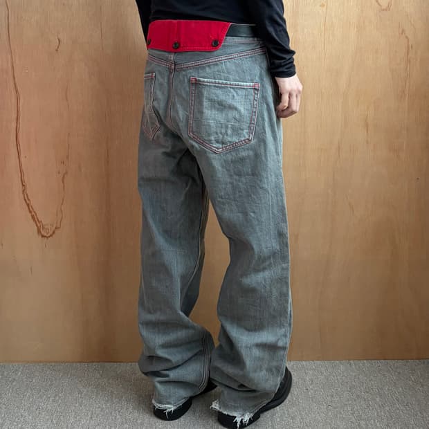 이세이미야케 데님 팬츠