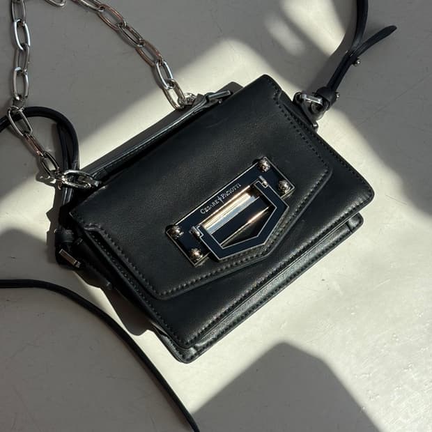 Cesare Paciotti Mini Leather Bag