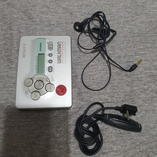 소니 워크맨 WM-GX670 카세트 부품용