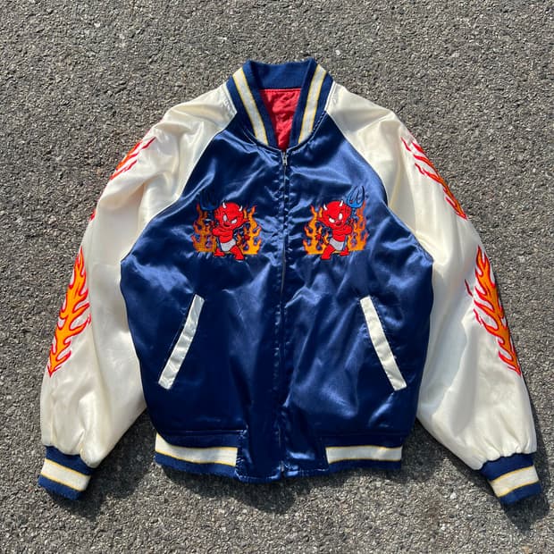 90‘s Great Red Hot Souvenir Jacket