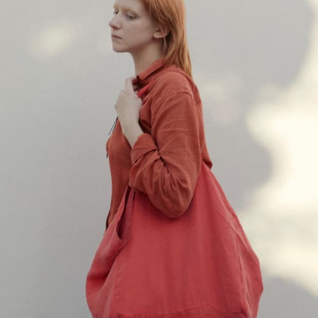 머듈 라운지백 레드