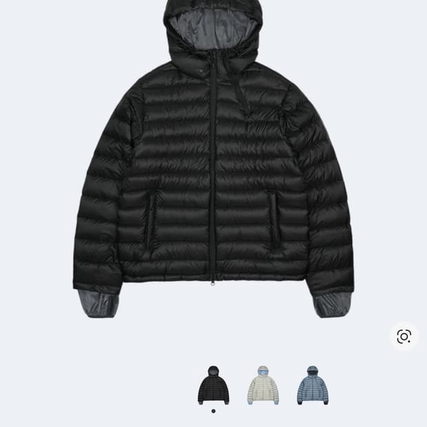 산산기어 서픽스 푸퍼 자켓 블랙 새상품