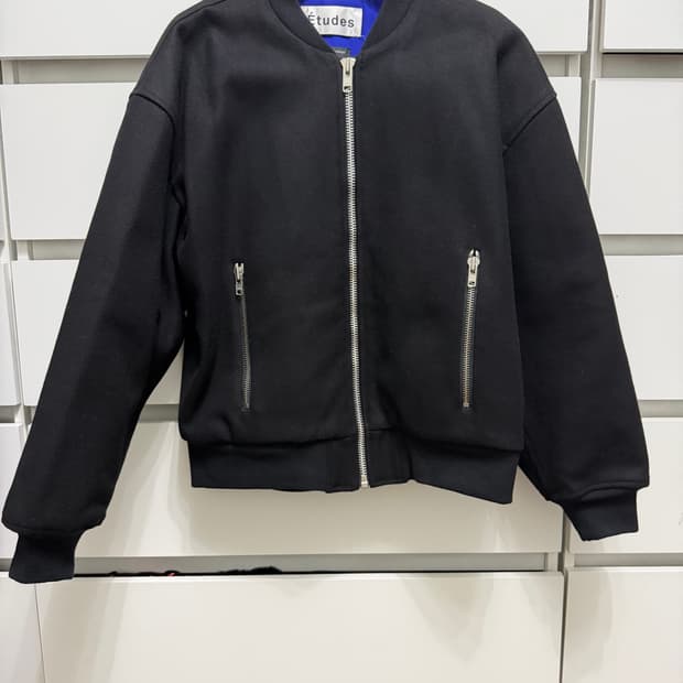 [50] Etudes 에뜌드 버진울 호라리존 봄버 자켓