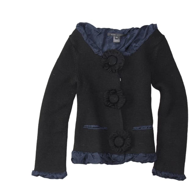 2000s Marc Jacobs Flower Knit Cardigan