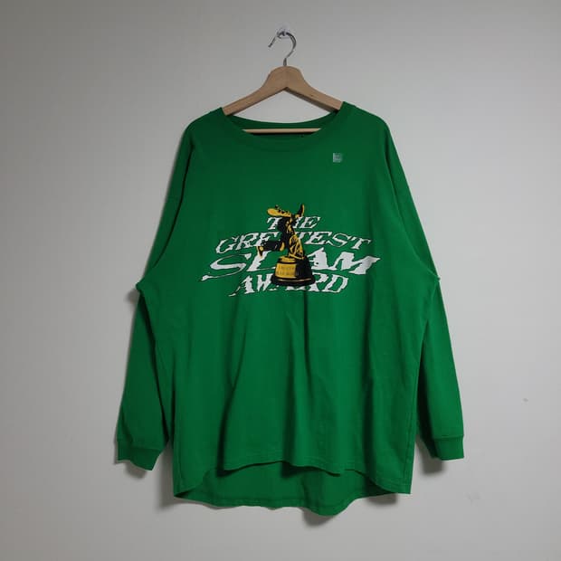 (XL) UNIQLO 유니클로 UT 긴팔 티셔츠 롱슬리브 그린