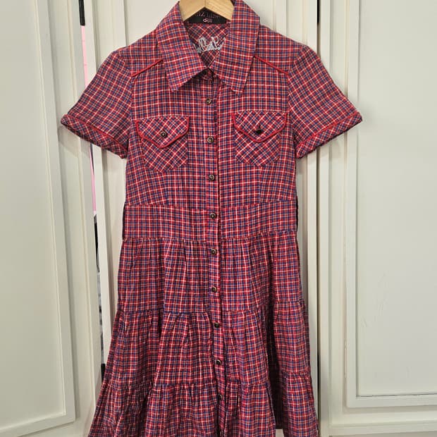 리즈리사 돌(LIZ LISA doll) 체크 원피스