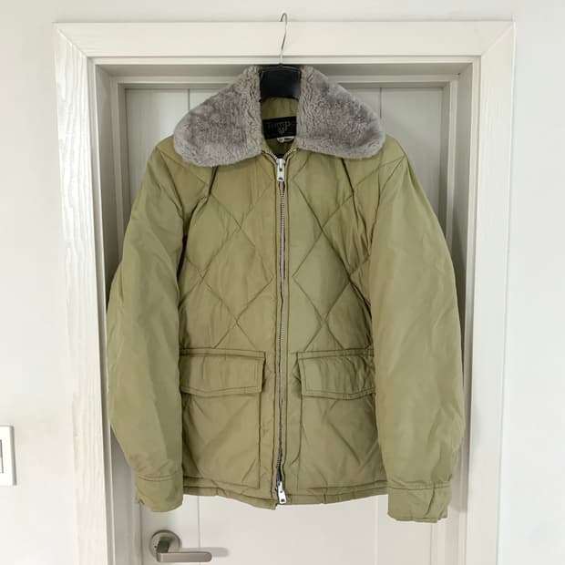 Tempco 템코 빈티지 퍼 패딩 구스다운 자켓 미국제 usa 콜림보