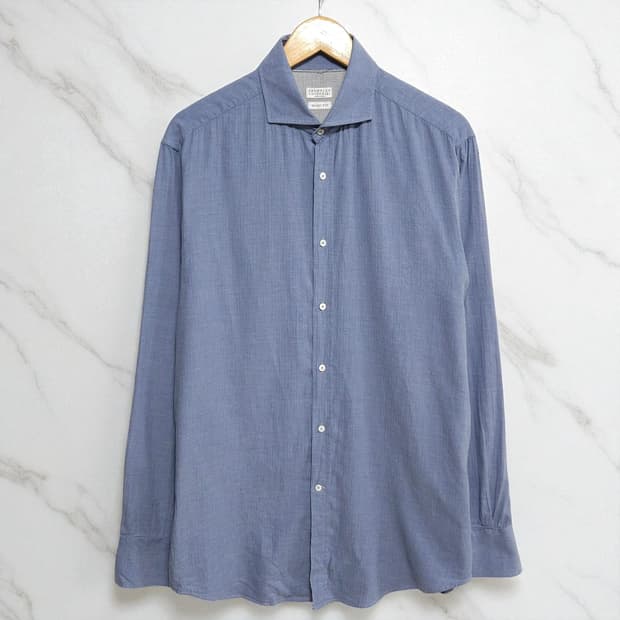 110)brunellocucinelli 브루넬로쿠치넬리 베이직핏 셔츠