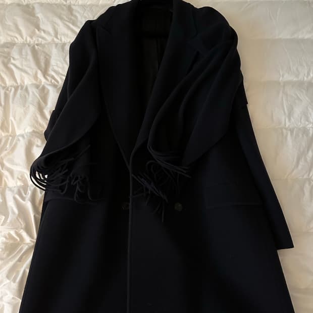 발렌시아가 머플러 코트