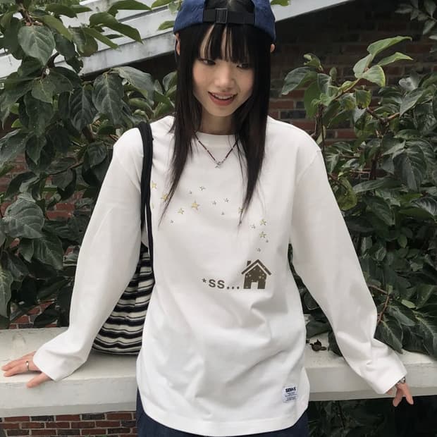 쏘비 오버핏 HOME.SS.. 긴팔티