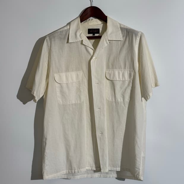 Beams plus 1/40 linen half shirt