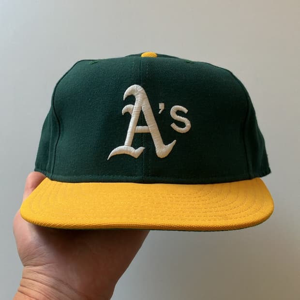 80 ~ 90s 뉴에라 new era 오클랜드 민트급