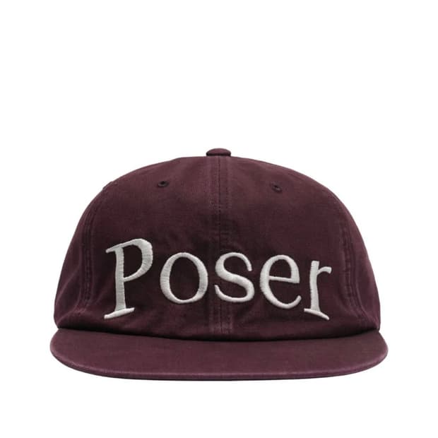 구보 모자 vintage cap, maroon