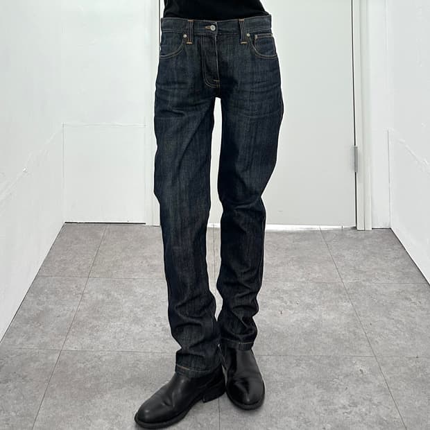 Nudie Jeans Dark Indigo Straight Denim